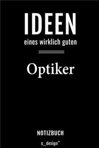Notizbuch für Augen-Optiker / Optiker