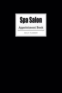 Spa Salon Appointment Book