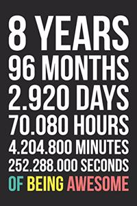 8 Years of Being Awesome