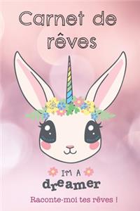 Carnet de rêves Raconte-moi tes rêves !