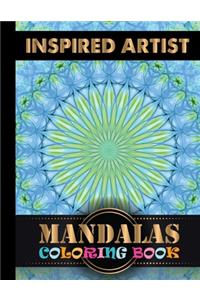 Inspired Artist Mandalas Coloring Book