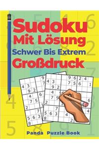 Sudoku Mit Lösung Schwer Bis Extrem Großdruck