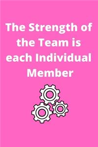The Strength of the Team is each Individual Member