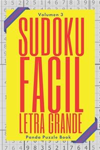 Sudoku Facil Letra Grande - Volumen 3