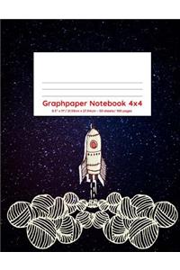 Graphpaper Notebook 4x4