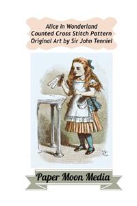 Alice in Wonderland Counted Cross Stitch Pattern