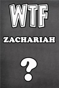 Wtf Zachariah ?