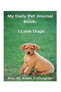 My Daily Pet Journal Book