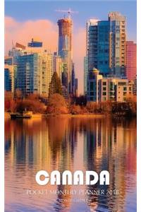 Canada Pocket Monthly Planner 2018