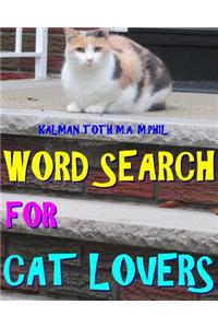 Word Search for Cat Lovers