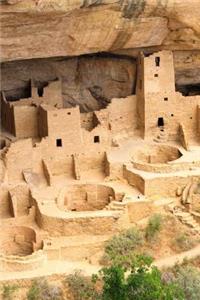 Aerial View of the Cliff Dwellings of Mesa Verde Journal: Take Notes, Write Down Memories in this 150 Page Lined Journal