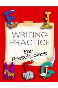 Writing Practice For Preschoolers