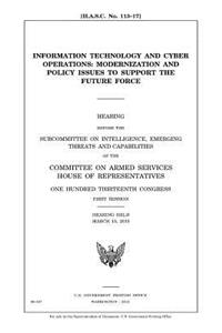 Information technology and cyber operations