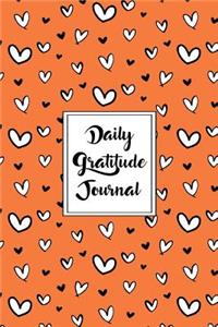 Gratitude Journal Scribbly Hearts Pattern 10