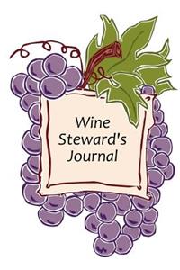 Wine Steward's Journal Grapes Design