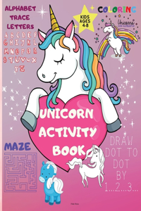 Unicorn Activity Book