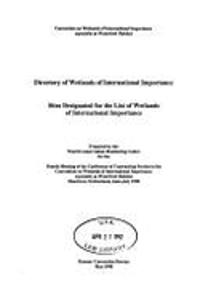 A Directory of Wetlands of International Importance