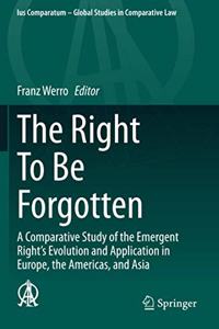 Right to Be Forgotten