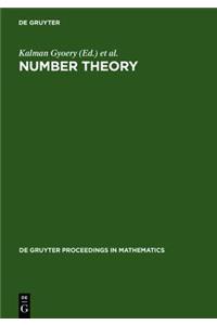 Number Theory: Diophantine, Computational and Algebraic Aspects. Proceedings of the International Conference Held in Eger, Hungary, J