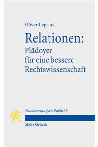 Relationen: Plädoyer für eine bessere Rechtswissenschaft