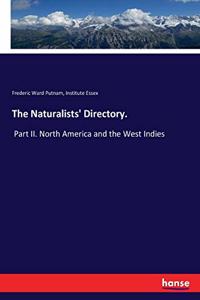Naturalists' Directory.