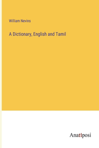 Dictionary, English and Tamil