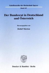 Der Bundesrat in Deutschland Und Osterreich