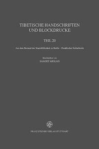 Tibetische Handschriften Und Blockdrucke