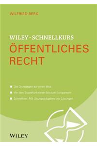 Wiley-Schnellkurs Offentliches Recht