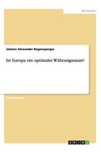 Ist Europa ein optimaler Währungsraum?