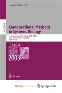 Computational Methods in Systems Biology
