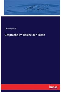 Gespräche im Reiche der Toten