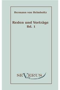 Reden und Vorträge, Bd. 1