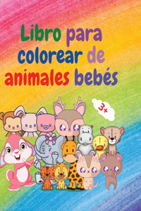 Libro para colorear de animales bebés