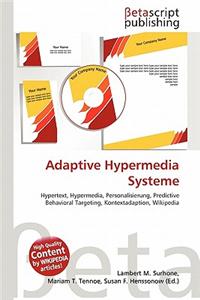 Adaptive Hypermedia Systeme