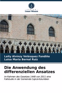 Anwendung des differenziellen Ansatzes