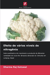Efeito de vários níveis de nitrogênio