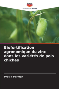 Biofortification agronomique du zinc dans les variétés de pois chiches