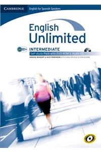English Unlimited for Spanish Speakers Intermediate Self-Study Pack (Workbook with DVD-ROM and Audio CD)