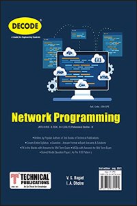 Decode Network Programming for JNTU-H 18 Course (III - II - CSE/Prof. Elec.-III - CS612PE)