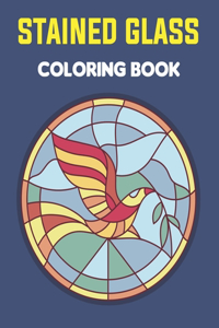 Stained Glass Coloring Book