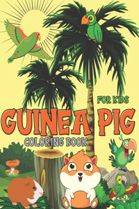 Guinea Pig Coloring Book For Kids