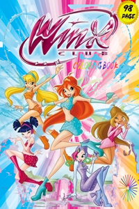 Winx Club Coloring Book