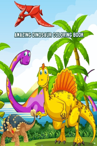 Amazing Dinosaur Coloring Book