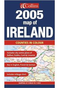 2005 MAP OF IRELAND NE MFO