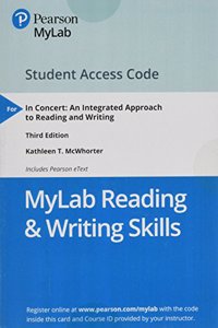 Mylab Reading & Writing Skills with Pearson Etext -- Standalone Access Card -- For in Concert
