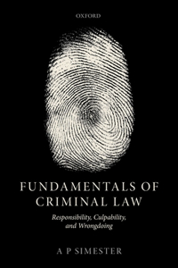 Fundamentals of Criminal Law