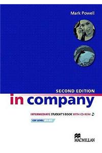 In Company Intermediate Student's Book & CD-ROM Pack 2nd Edition