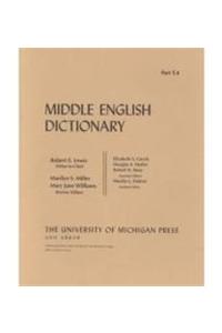 Middle English Dictionary
