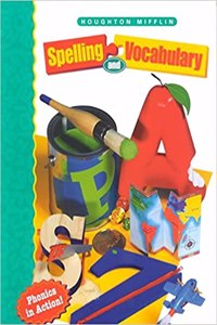 Houghton Mifflin Spelling and Vocabulary: Teacher's Resource Blackline Masters Grade 1